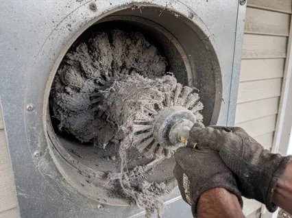 Clogged Dryer Vent Cleaning in Lakeland Village