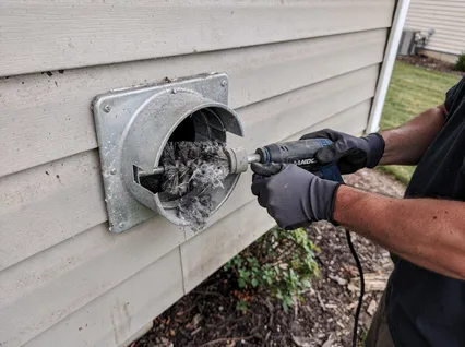 Residential Dryer Vent Cleaning in Lakeland Village